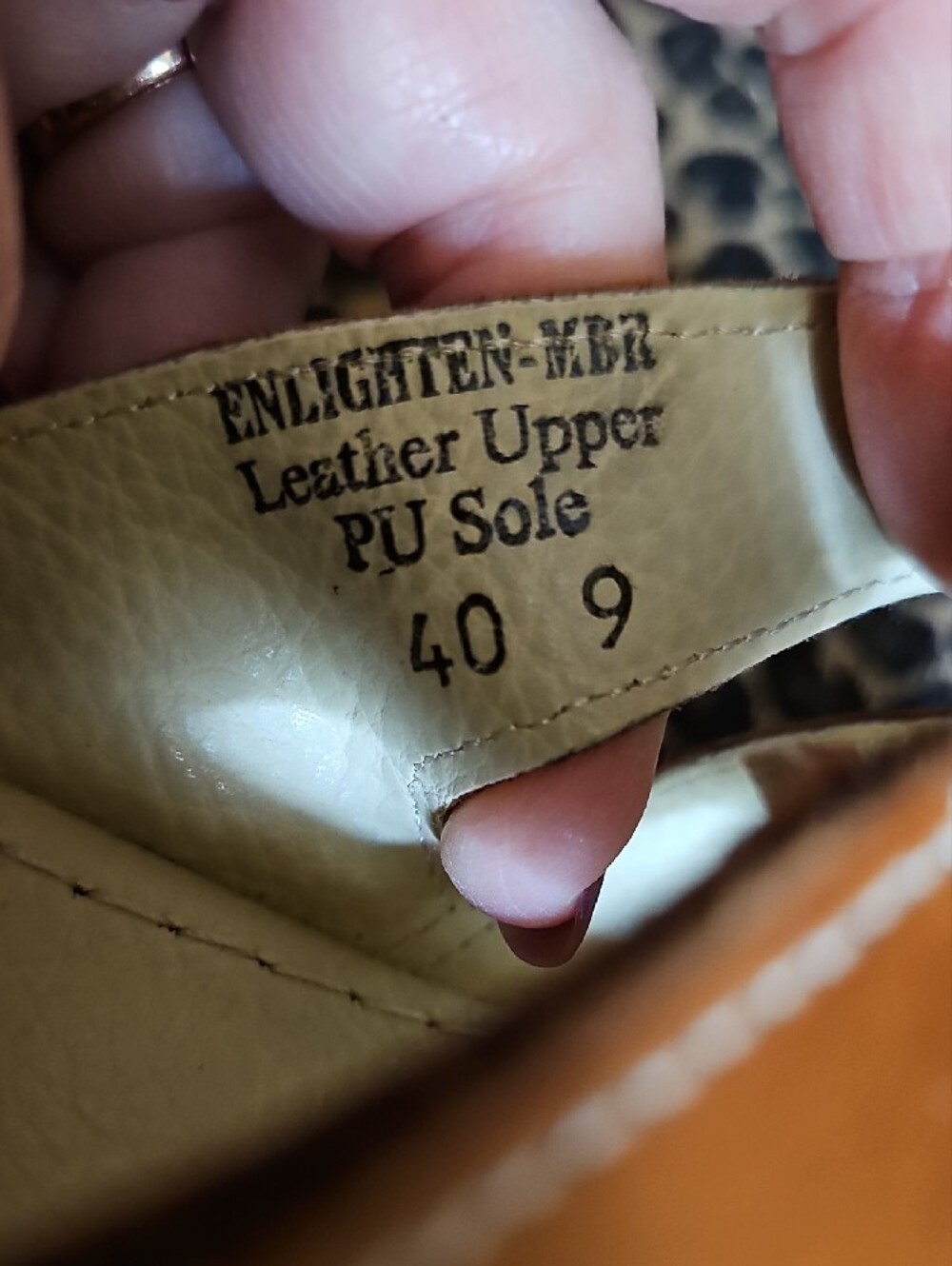 Spring Step Tan Leather Slip-On Sandal - Picture 3 of 11